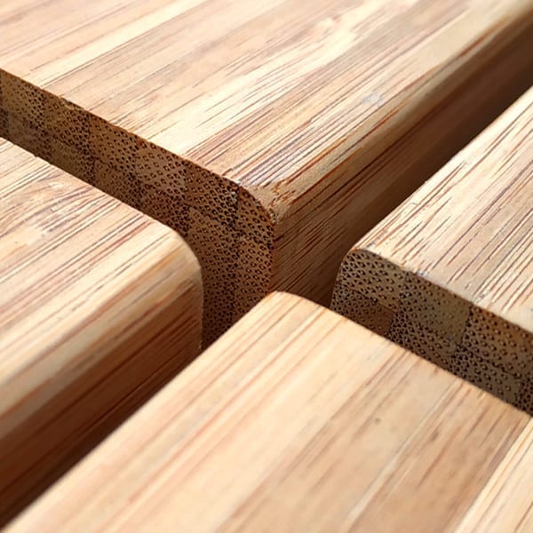 Image of wood used for the corner bench