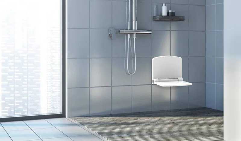 Folding Shower Seat Safe, Compact Durable