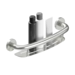 plus 16inch shampoo shelf in brushed stainless
