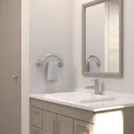 towel ring at the sink