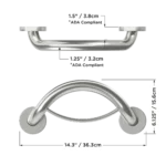 towel ring dimensions