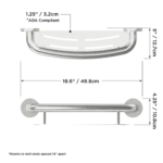 shampoo shelf dimensions