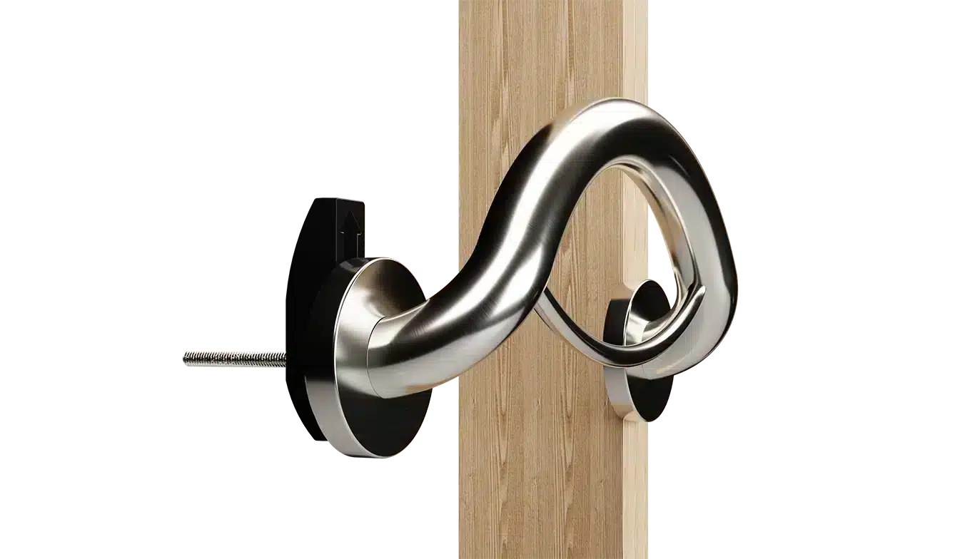 Grab bar wall anchors for drywall, tile or fiberglass