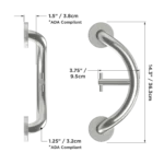 plus towel hook dimensions